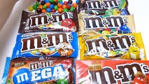 M&M's Mega Collection - M&M'S Almond, Peanut, Mega Milk Chocolate, Peanut Butter,