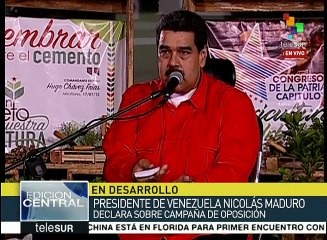 Maduro: La oposición sólo quiere violencia e intervención