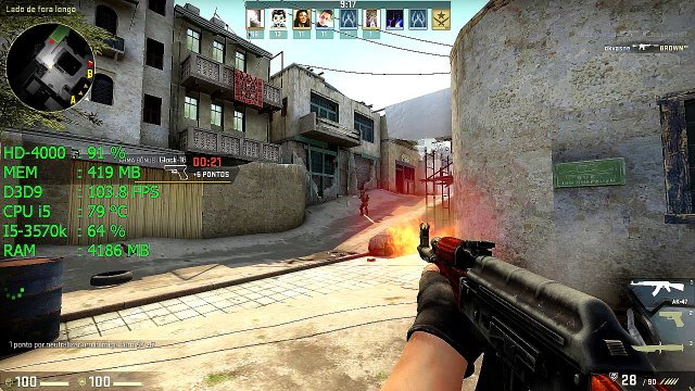 MONTANDO MEU PC GAMER i5-3570K TESTANDO NO CS:GO | DUST 2