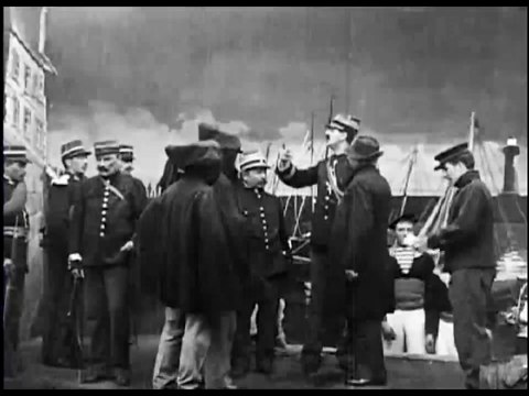 L'affaire Dreyfus 1899 El caso Dreyfus - 1st Censorship in Film - Georges Méliès