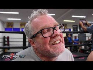 Freddie Roach "Bisping not athletic enough to beat St-Pierre, We might have trouble with his size"