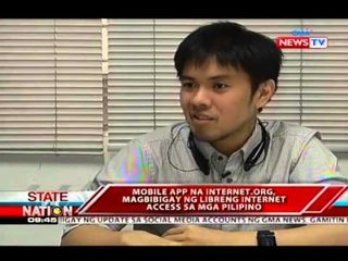 SONA: Mobile app na Internet.Org, magbibigay ng libreng internet access sa mga Pilipino