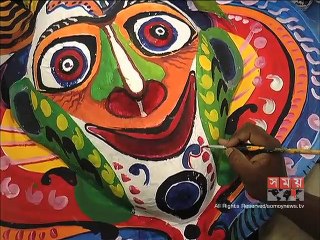 বর্ষবরণকে সামনে রেখে নানা প্রস্তুতিতে ব্যস্ত সাংস্কৃতিক কর্মীরা