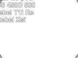 2x Batterie LPE5 pour Canon EOS 450D 500D 1000D Rebel T1i Rebel XS Rebel Xsi