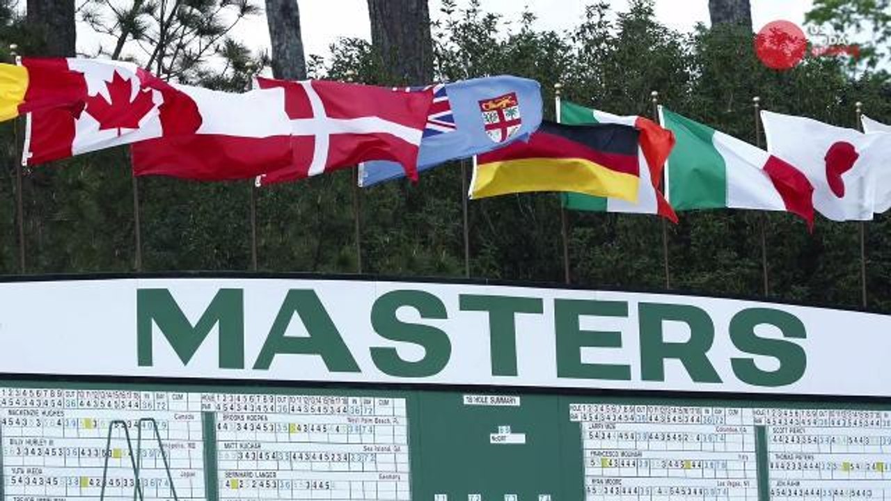 A blustery first day at the Masters