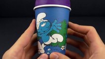 Smurfs Play-Doh Surprise Eggs Cups - Slou54689