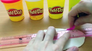 Play Dohbow - How to Make Play Doh Rainbow Cake Yummy Cand