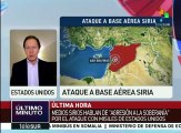 EEUU:Primeras reacciones tras ataque ordenado por Trump contra Siria