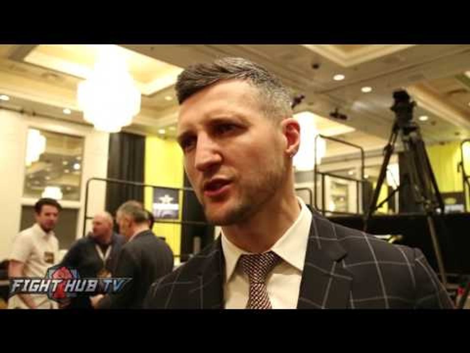 Carl Froch "Canelo is gonna be too much for him! Canelo is gonna do the business!"