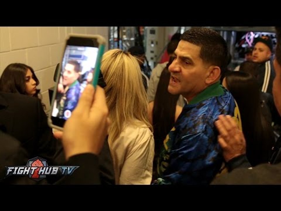 Angel Garcia EXPLODES! "He sucks! He aint no f*cking champ! Ran the whole F*cking night!"