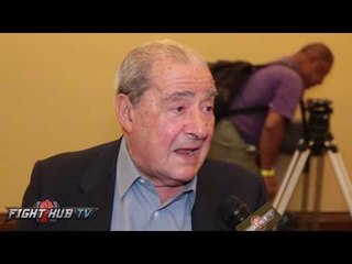 Bob Arum "DISGUSTED" by "cautious BULLSH*T" Thurman vs Garcia fight