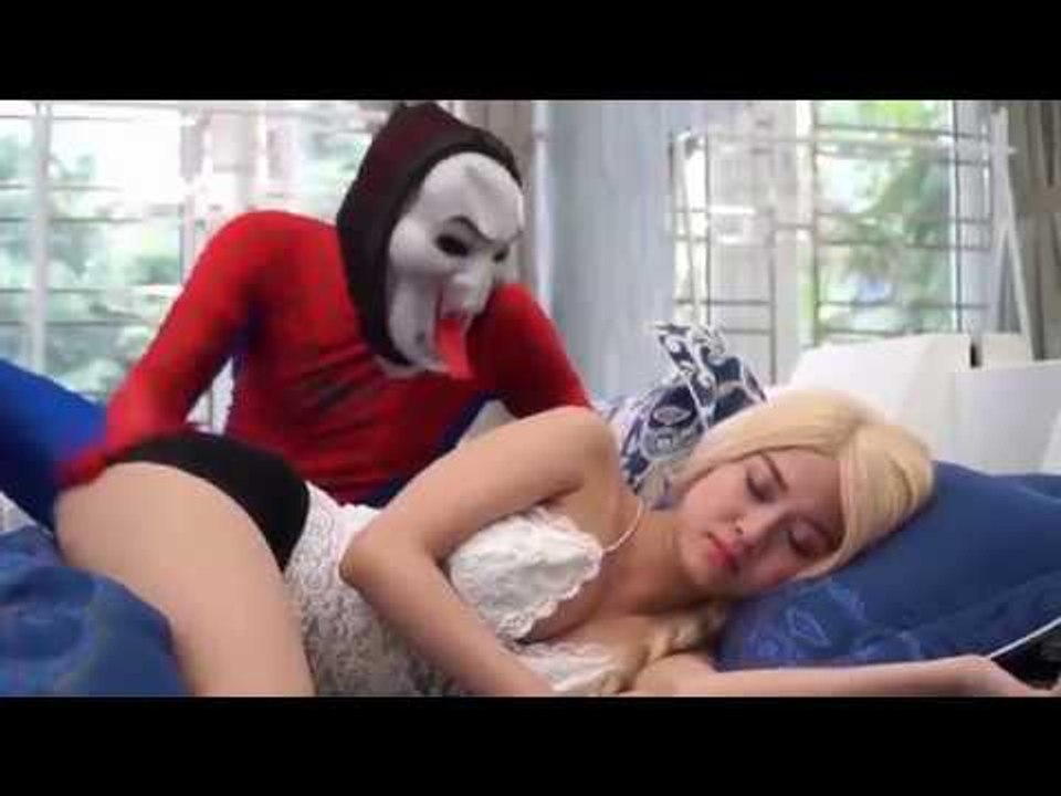 Superheroes in real life   CRYING BABIES   Spiderman Frozen Marvel Superhero Real Life