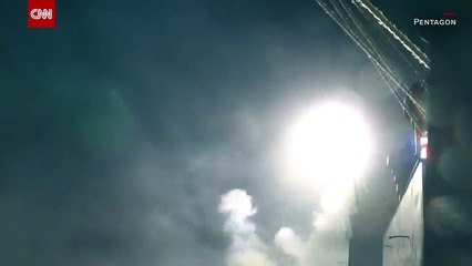 US warships launch cruise missiles at Syria