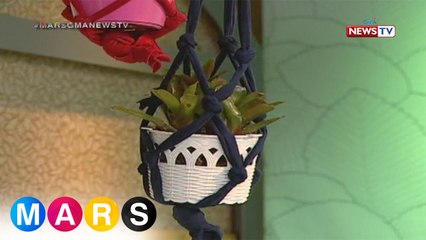 Handy Mars: T-shirt plant hanger by Jerald Napoles