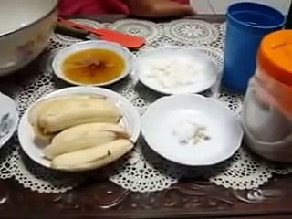 Membuat Pisang Molen dan Resepnya