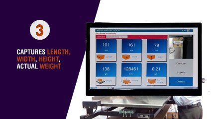 Falcon Cubzion-R ECO - Static Cubing, Weighing & Dimensioning System