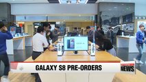 Pre-orders for Samsung Galaxy S8 smartphone begin in Korea