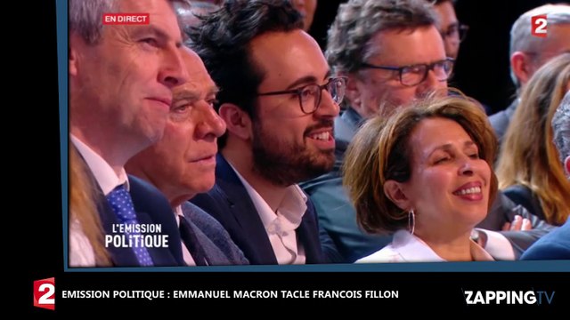 Emmanuel Macron – L’Emission politique : François Fillon moqué par le candidat (Vidéo)
