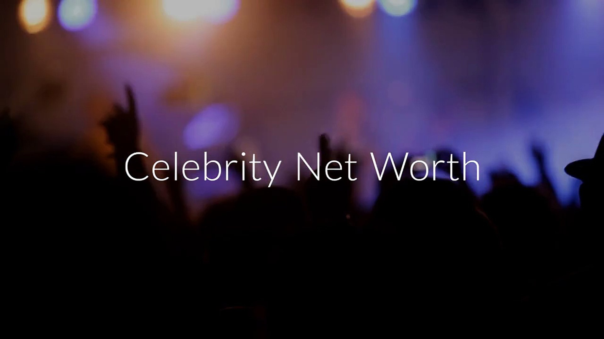 Richest Celebrities