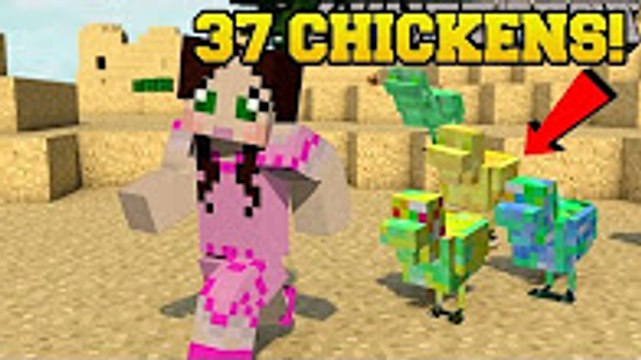 PopularMMOs Minecraft: 37 EPIC NEW CHICKENS!!! (DIAMOND, TNT, EXPERIENCE, & MORE!) - Mod Showcase