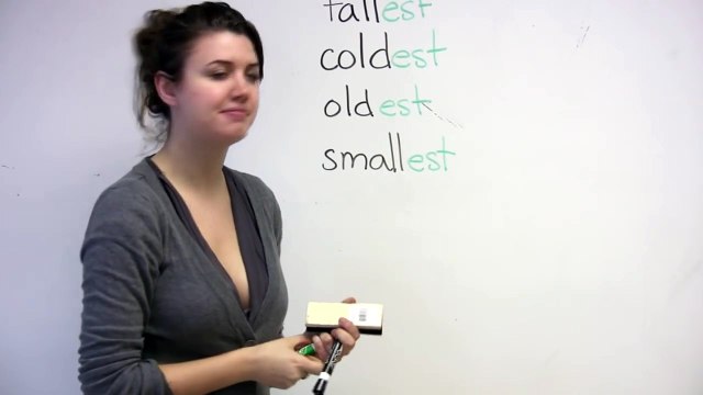 English Grammar - Superlative Adjectives (most, best, etc.)