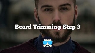 3rd Step Of Beard Trimming