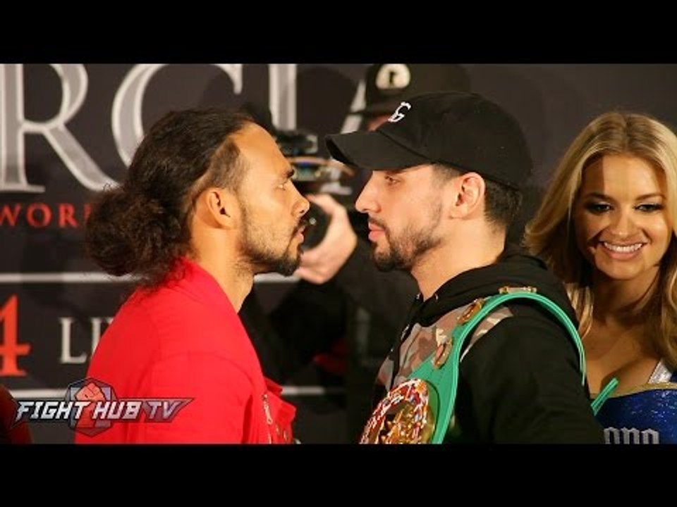 Keith Thurman vs. Danny Garcia FULL Final Face Off - Final Press Conference, New York
