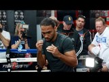 Thurman vs. Garcia- Keith Thurman's COMPLETE Media Workout Video