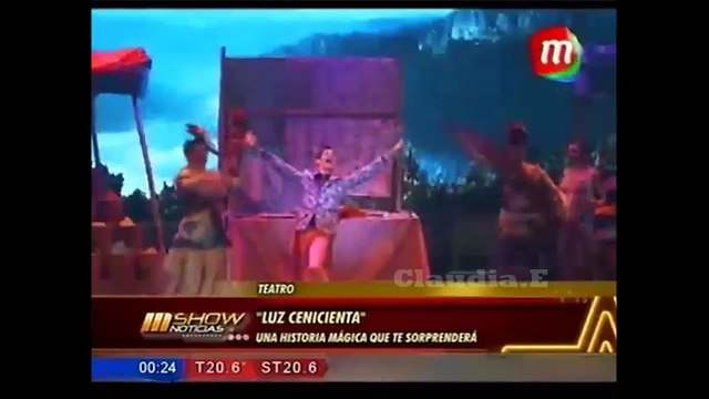 Luz Cenicienta en el Teatro El Nacional MShow Noticias