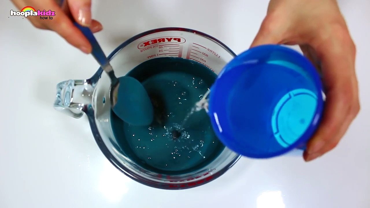 How To mging Slime! DIY Color Cha