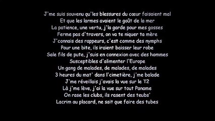 Lacrim - Oh Bah Oui Ft. Booba (paroles)