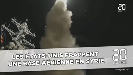Les États-Unis frappent  une base aérienne en Syrie