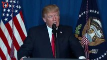 Frappes américaines en Syrie : l’allocution de Trump