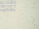 2x Batteries  Chargeur pour Kodak Klic8000  Ricoh DB50  Voir liste de compatibilité