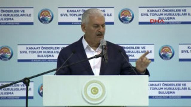 Mersin Başbakan Binali Yıldırım, Sivil Toplum Kuruluşları Ile Buluştu