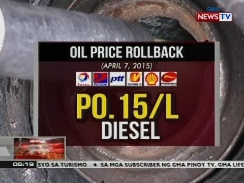 QRT: Oil price rollback, ipatutupad