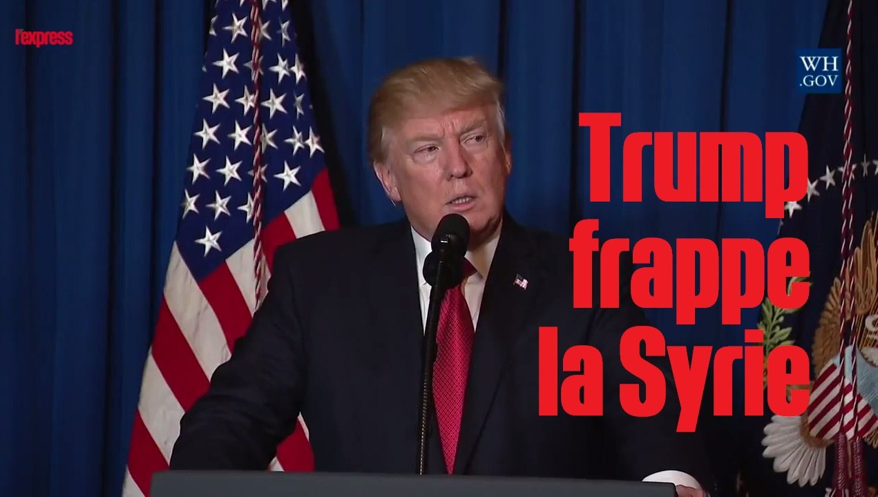 Donald Trump: "Ce soir, j'ai ordonné une frappe militaire ciblée"