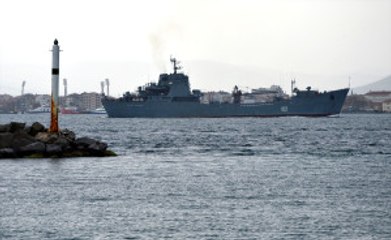 Saldırıdan Sonra Dikkat Çeken Hareket! Rus Gemisi, Boğaz'dan Geçip Akdeniz'e İndi