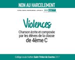 Concours « NAH2017 » Collège Louis Vuitton Saint-Trivier-Courtes - Violences