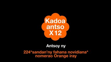 Paska Masaka miaraka amin'ny Orange