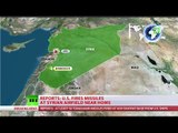 US fires missiles at Syrian military base near Homs in response to ’Assad’s chem attack’