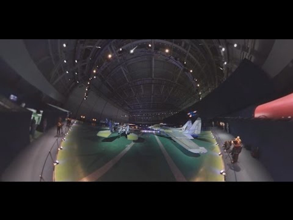 Checking out the 4th gen Russian fighter jet: MiG-35 in 360