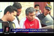Santa Beatriz: policía interviene vivienda por error