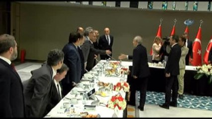 CHP Lideri Kılıçdaroğlu Gazetelerin Temsilcileriyle Bir Araya Geldi