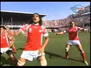 Haka de l'équipe des Tonga de rugby