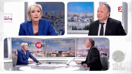 Les 4 Vérités - Marine Le Pen : "Je vais gagner cette présidentielle"