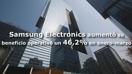 Samsung Electronics aumentó su beneficio operativo un 46,2 % en el primer trimestre