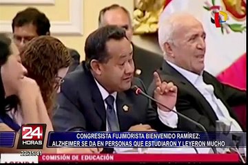 Bienvenido Ramírez: “El Alzheimer se da en quienes estudiaron y leyeron mucho”
