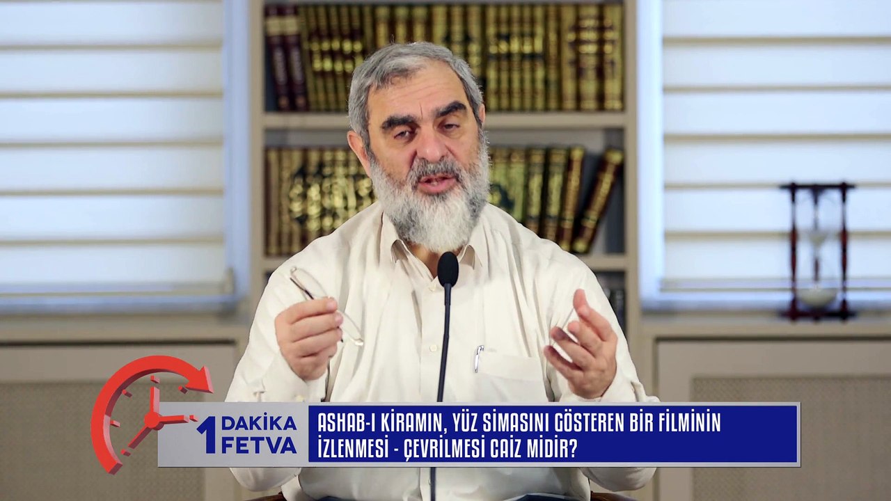 365) Ashab-ı kiramın, yüz simasını gösteren bir filminin izlenmesi -çevrilmesi caiz midir?/Birfetva - Nureddin YILDIZ