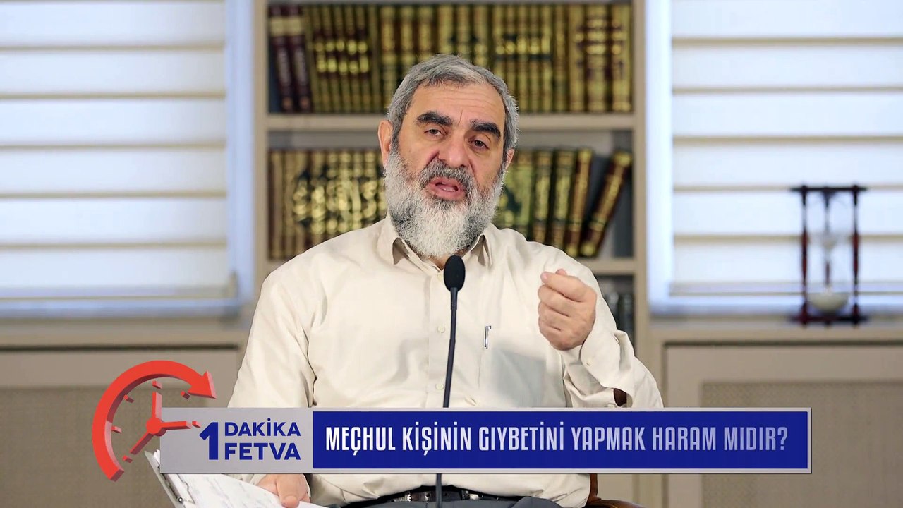 367) Meçhul kişinin gıybetini yapmak haram mıdır?/Birfetva - Nureddin YILDIZ